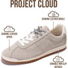 image:imageProject Cloud 100 Genuine Leather Womens Sneakers with Memory Foam Lynn  Lightweight Non Slip Shoes for Women Stylish Spring Footwear Comfortable Casual Everyday Travel Weekend Outfits All Day WearOffwhite Suede
