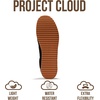 image:imageProject Cloud 100 Genuine Leather Womens Sneakers with Memory Foam Lynn  Lightweight Non Slip Shoes for Women Stylish Spring Footwear Comfortable Casual Everyday Travel Weekend Outfits All Day WearBlack Suede