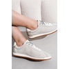 image:imageProject Cloud 100 Genuine Leather Womens Sneakers with Memory Foam Lynn  Lightweight Non Slip Shoes for Women Stylish Spring Footwear Comfortable Casual Everyday Travel Weekend Outfits All Day WearOffwhite Suede