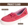 image:imageProject Cloud Canvas Sneakers for Women Memory Foam Slip On Seasalt  Memory Foam Insole SlipOn Design Lightweight NonSlip Sole Canvas Fashion Sneakers for Women Everyday ComfortLipstick Red Canvas