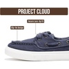 image:imageProject Cloud Canvas Sneakers for Women Memory Foam Slip On Seasalt  Memory Foam Insole SlipOn Design Lightweight NonSlip Sole Canvas Fashion Sneakers for Women Everyday ComfortNavy Canvas