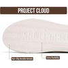 image:imageProject Cloud Canvas Sneakers for Women Memory Foam Slip On Seasalt  Memory Foam Insole SlipOn Design Lightweight NonSlip Sole Canvas Fashion Sneakers for Women Everyday ComfortGrey Canvas