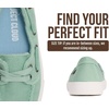 image:imageProject Cloud Canvas Sneakers for Women Memory Foam Slip On Seasalt  Memory Foam Insole SlipOn Design Lightweight NonSlip Sole Canvas Fashion Sneakers for Women Everyday ComfortHemlock Canvas