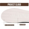 image:imageProject Cloud Canvas Sneakers for Women Memory Foam Slip On Seasalt  Memory Foam Insole SlipOn Design Lightweight NonSlip Sole Canvas Fashion Sneakers for Women Everyday ComfortBlack Canvas