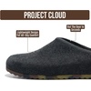 image:imageProject Cloud Casual Clogs for Women Genuine Leather Insole Mules Nella  Genuine Leather SmartFoam Arch Support Insole Womens Slipers Cashmere Knit Slip On Shoes for Women NonSlip Mules amp Clogs