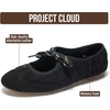 image:imageProject Cloud Fashion Mary Jane Shoes Women Ballet Flats Emilee  Memory Foam Insole Lightweight Design NonSlip Sole Fashion Mary Jane Ballet Flats Everyday Comfort for WomenBlack