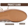 image:imageProject Cloud Fashion Mary Jane Shoes Women Ballet Flats Emilee  Memory Foam Insole Lightweight Design NonSlip Sole Fashion Mary Jane Ballet Flats Everyday Comfort for WomenTaupe
