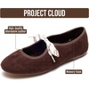image:imageProject Cloud Fashion Mary Jane Shoes Women Ballet Flats Emilee  Memory Foam Insole Lightweight Design NonSlip Sole Fashion Mary Jane Ballet Flats Everyday Comfort for WomenBrown