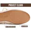 image:imageProject Cloud Fashion Mary Jane Shoes Women Ballet Flats Emilee  Memory Foam Insole Lightweight Design NonSlip Sole Fashion Mary Jane Ballet Flats Everyday Comfort for WomenSand