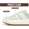 image:imageProject Cloud Fashion Platform Sneakers for Women Footwear 2026 Nita  Memory Foam Insole for Comfortability NonSlip Casual Platform Shoes for Women Sneakers Lightweight Laceup Womens ShoesPistachio