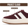 image:imageProject Cloud Fashion Platform Sneakers for Women Footwear 2026 Nita  Memory Foam Insole for Comfortability NonSlip Casual Platform Shoes for Women Sneakers Lightweight Laceup Womens ShoesMaroon