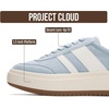 image:imageProject Cloud Fashion Platform Sneakers for Women Footwear 2026 Nita  Memory Foam Insole for Comfortability NonSlip Casual Platform Shoes for Women Sneakers Lightweight Laceup Womens ShoesSky Blue