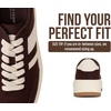 image:imageProject Cloud Fashion Platform Sneakers for Women Footwear 2026 Nita  Memory Foam Insole for Comfortability NonSlip Casual Platform Shoes for Women Sneakers Lightweight Laceup Womens ShoesChocolate