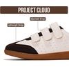 image:imageProject Cloud Fashion Sneakers for Women with Memory Foam Insole Ysabelle  Plush Soft Insole Womens Shoes Stylish Womens Sneakers Comfortable Footwear for Women Everyday Outfits All Day Easy WearBrown Multi