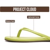image:imageProject Cloud Flip Flops for Women Memory Foam Flats Sandals Foundations  Lightweight and Durable NonSlip SoleWomens Sandals  Beach Essentials Womens Flat Sandals for Everyday Comfort Daily WearCitron
