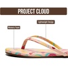 image:imageProject Cloud Flip Flops for Women Memory Foam Flats Sandals Foundations  Lightweight and Durable NonSlip SoleWomens Sandals  Beach Essentials Womens Flat Sandals for Everyday Comfort Daily WearFruit