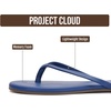 image:imageProject Cloud Flip Flops for Women Memory Foam Flats Sandals Foundations  Lightweight and Durable NonSlip SoleWomens Sandals  Beach Essentials Womens Flat Sandals for Everyday Comfort Daily WearIndigo