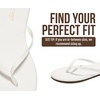 image:imageProject Cloud Flip Flops for Women Memory Foam Flats Sandals Foundations  Lightweight and Durable NonSlip SoleWomens Sandals  Beach Essentials Womens Flat Sandals for Everyday Comfort Daily WearWhite