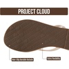 image:imageProject Cloud Flip Flops for Women Memory Foam Flats Sandals Foundations  Lightweight and Durable NonSlip SoleWomens Sandals  Beach Essentials Womens Flat Sandals for Everyday Comfort Daily WearCream