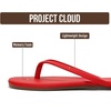 image:imageProject Cloud Flip Flops for Women Memory Foam Flats Sandals Foundations  Lightweight and Durable NonSlip SoleWomens Sandals  Beach Essentials Womens Flat Sandals for Everyday Comfort Daily WearRed