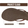 image:imageProject Cloud Flip Flops for Women Memory Foam Flats Sandals Foundations  Lightweight and Durable NonSlip SoleWomens Sandals  Beach Essentials Womens Flat Sandals for Everyday Comfort Daily WearBrown Patent