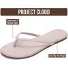 image:imageProject Cloud Flip Flops for Women Memory Foam Flats Sandals Foundations  Lightweight and Durable NonSlip SoleWomens Sandals  Beach Essentials Womens Flat Sandals for Everyday Comfort Daily WearLavender