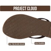 image:imageProject Cloud Flip Flops for Women Memory Foam Flats Sandals Foundations  Lightweight and Durable NonSlip SoleWomens Sandals  Beach Essentials Womens Flat Sandals for Everyday Comfort Daily WearDark Chocolate