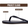 image:imageProject Cloud Flip Flops for Women Memory Foam Flats Sandals Foundations  Lightweight and Durable NonSlip SoleWomens Sandals  Beach Essentials Womens Flat Sandals for Everyday Comfort Daily WearDark Navy