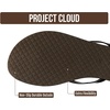 image:imageProject Cloud Flip Flops for Women Memory Foam Flats Sandals Foundations  Lightweight and Durable NonSlip SoleWomens Sandals  Beach Essentials Womens Flat Sandals for Everyday Comfort Daily WearBlack Patent