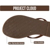 image:imageProject Cloud Flip Flops for Women Memory Foam Flats Sandals Foundations  Lightweight and Durable NonSlip SoleWomens Sandals  Beach Essentials Womens Flat Sandals for Everyday Comfort Daily WearWhiskey
