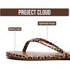 image:imageProject Cloud Flip Flops for Women Memory Foam Flats Sandals Foundations  Lightweight and Durable NonSlip SoleWomens Sandals  Beach Essentials Womens Flat Sandals for Everyday Comfort Daily WearLeopard