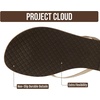 image:imageProject Cloud Flip Flops for Women Memory Foam Flats Sandals Foundations  Lightweight and Durable NonSlip SoleWomens Sandals  Beach Essentials Womens Flat Sandals for Everyday Comfort Daily WearBone