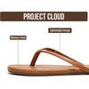 image:imageProject Cloud Flip Flops for Women Memory Foam Flats Sandals Foundations  Lightweight and Durable NonSlip SoleWomens Sandals  Beach Essentials Womens Flat Sandals for Everyday Comfort Daily WearCognac