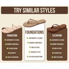 image:imageProject Cloud Flip Flops for Women Memory Foam Flats Sandals Foundations  Lightweight and Durable NonSlip SoleWomens Sandals  Beach Essentials Womens Flat Sandals for Everyday Comfort Daily WearCognac