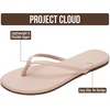 image:imageProject Cloud Flip Flops for Women Memory Foam Flats Sandals Foundations  Lightweight and Durable NonSlip SoleWomens Sandals  Beach Essentials Womens Flat Sandals for Everyday Comfort Daily WearMauve