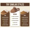 image:imageProject Cloud Genuine Leather FurLined NonSlip Clog Slippers for Women  Memory Foam Insole Indoor Outdoor Mule Shoes  Comfortable House Footwear Womens Slippers  FurLined Cold Weather EssentialsCamel Suede