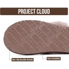 image:imageProject Cloud Genuine Leather FurLined NonSlip Clog Slippers for Women  Memory Foam Insole Indoor Outdoor Mule Shoes  Comfortable House Footwear Womens Slippers  FurLined Cold Weather EssentialsDusty Pink Suede