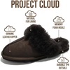 image:imageProject Cloud Genuine Leather FurLined NonSlip Clog Slippers for Women  Memory Foam Insole Indoor Outdoor Mule Shoes  Comfortable House Footwear Womens Slippers  FurLined Cold Weather EssentialsScuffchocolate