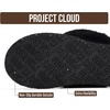 image:imageProject Cloud Genuine Leather FurLined NonSlip Clog Slippers for Women  Memory Foam Insole Indoor Outdoor Mule Shoes  Comfortable House Footwear Womens Slippers  FurLined Cold Weather EssentialsBlack