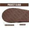 image:imageProject Cloud Genuine Leather FurLined NonSlip Clog Slippers for Women  Memory Foam Insole Indoor Outdoor Mule Shoes  Comfortable House Footwear Womens Slippers  FurLined Cold Weather EssentialsChestnut