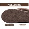 image:imageProject Cloud Genuine Leather FurLined NonSlip Clog Slippers for Women  Memory Foam Insole Indoor Outdoor Mule Shoes  Comfortable House Footwear Womens Slippers  FurLined Cold Weather EssentialsTaupe