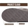 image:imageProject Cloud Genuine Leather FurLined NonSlip Clog Slippers for Women  Memory Foam Insole Indoor Outdoor Mule Shoes  Comfortable House Footwear Womens Slippers  FurLined Cold Weather EssentialsGrey