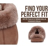 image:imageProject Cloud Genuine Leather FurLined NonSlip Clog Slippers for Women  Memory Foam Insole Indoor Outdoor Mule Shoes  Comfortable House Footwear Womens Slippers  FurLined Cold Weather EssentialsCamel Suede