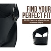 image:imageProject Cloud Genuine Leather Thong Flip Flops for Women with Arch Support  Genuine Leather Thong Flip Flops with Plush Soft Insole Arch Support amp Non Slip Outsole Comfortable Beach amp Summer SlidesBlack Leather  Buckle