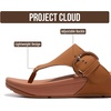 image:imageProject Cloud Genuine Leather Thong Flip Flops for Women with Arch Support  Genuine Leather Thong Flip Flops with Plush Soft Insole Arch Support amp Non Slip Outsole Comfortable Beach amp Summer SlidesTan Leather  Buckle