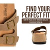image:imageProject Cloud Genuine Leather Wedge Platform Womens Sandals Barcelona  Plush Soft Insole Lightweight Wedge Sandals for Women  NonSlip Outsole Summer Beach Essentials  Casual Women FootwearMushroom