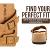 image:imageProject Cloud Genuine Leather Wedge Platform Womens Sandals Barcelona  Plush Soft Insole Lightweight Wedge Sandals for Women  NonSlip Outsole Summer Beach Essentials  Casual Women FootwearCamel