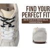 image:imageProject Cloud Genuine Leather Womens Barefoot Lace Up Shoes  Memory Foam Insole Lightweight Fashion Sneakers for All Day Casual Comfort with Flexible Support and Cushioned Everyday WearWhite Suede
