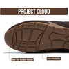 image:imageProject Cloud Genuine Leather Womens Barefoot Lace Up Shoes  Memory Foam Insole Lightweight Fashion Sneakers for All Day Casual Comfort with Flexible Support and Cushioned Everyday WearChoco Brown Suede