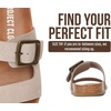image:imageProject Cloud Genuine Suede Adjustable Buckle Slides for Women Footwear  Plush and Soft Insole for allday comfort Lightweight and NonSlip Outsole Womens Sandals Durable SlipOns Sandals WomenBalanced  Birch Suede